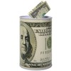 100 Dollar Bill Metal Money Coin Piggy Bank by HOMEBAY