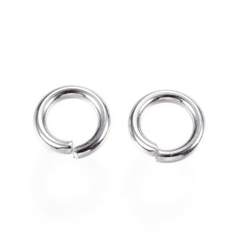 HDSupplies 100 Pieces - 304 Stainless Steel Jump Rings - 12mm - 12 Gauge (2mm Thickness)