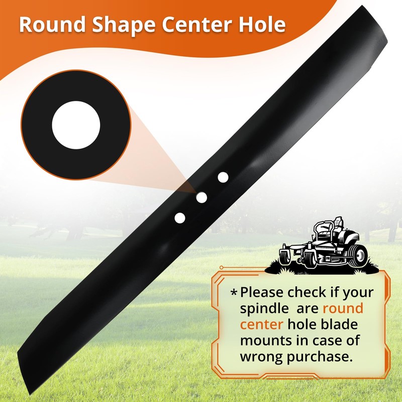 budrash 131-4547-03 Mower Blade Fits for Toro 22" Recycler, 108-9764-03