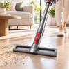 Floor Brush Attachment for Vacuum Cleaning – Red Bristle Replacement