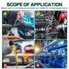 Silicone Vacuum Hose Kit, 5Ft 6PCS Vacuum Hose Automotive &
