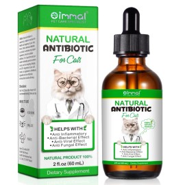 ALIVO 2 oz Natural Antibiotic Cats Pet Supplement Supports Immune UTI Allergy Relief
