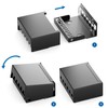 deleyCON 6 Port Patch Panel Housing 1 HE for 14.9