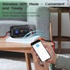 20A 12V/24V MPPT Wireless Solar Charge Controller, Bateria Power Intelligent