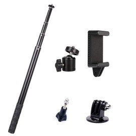 Extension Rod for Gimbal - Adjustable up to 120 cm/47 inch Adjustable Selfie Stick Compatible with Gimbal /Action Camera/DSLR/Mirrorless Camera