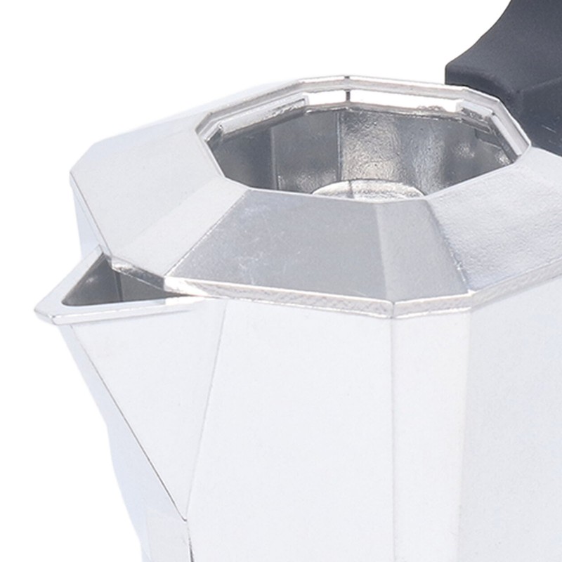 120ml 2 Cups Double Valve Moka Pot Aluminum Alloy Moka