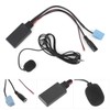 8Pin Car Microphone Adapter Bluetooth 5.0 AUX Audio Cable Music