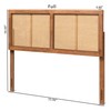 Baxton Studio Gilbert Mid-Century Modern Ash Walnut Finished Wood and