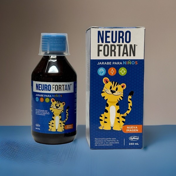 Neurofortal Neurofortan syrup kids Brain Health Mental Alertness Memory Focus