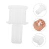 Gatuida 2 Pcs Air Conditioner Deflector Adjuster Spring Loaded White