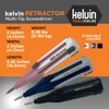 Kelvin Tools Retractor - Retractable All-In-One Screwdriver Quick Change Phillips