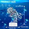 Piececool 3D Puzzles for Adults, Jellyfish Night Light with USB