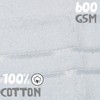 Towelogy® 600GSM Cotton Washcloths Multipack Quick Dry Flannels Face Towels