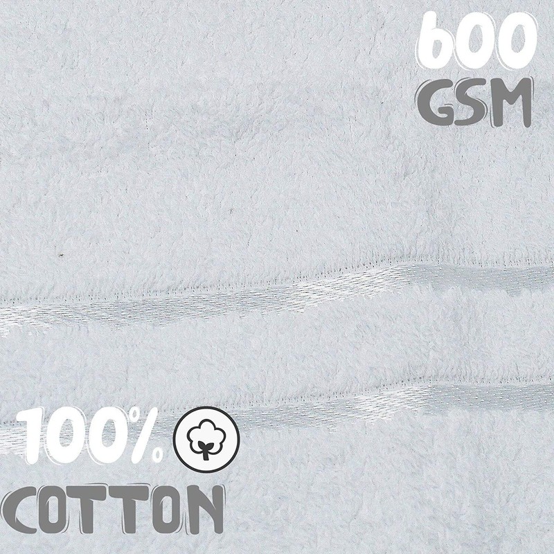 Towelogy® 600GSM Cotton Washcloths Multipack Quick Dry Flannels Face Towels