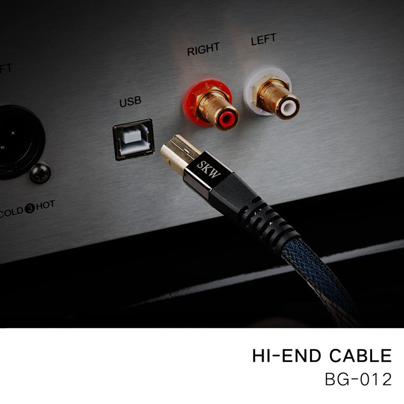 SKW Audiophiles USB Printer Cable USB A to USB B