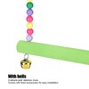 Chicken Parrot Large Bird Pet Swing Green Hanging Wooden Toy
