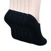 KONY No Show Socks Womens Non Slip, 6 Pairs Cotton