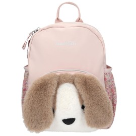 Depesche 13128 Princess Mimi Milo Backpack in Pink with Dog Motif, Floppy Ears and Plush, Bag with Adjustable Straps, multicoloured, Princess Mimi Milo