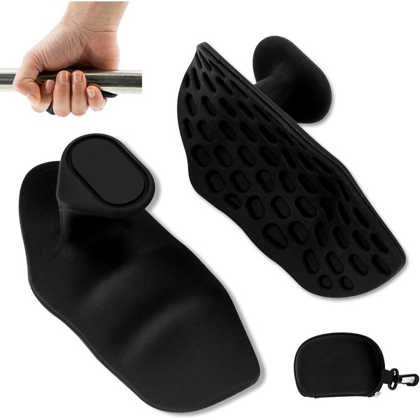 Anti-Slip Workout Grips, Anti-Slip Ergonomic Rubber Hand Protector Workout Gloves