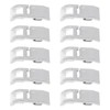 10PCS Straight Stitch Presser Foot Mini Portable Durable Stainless Steel