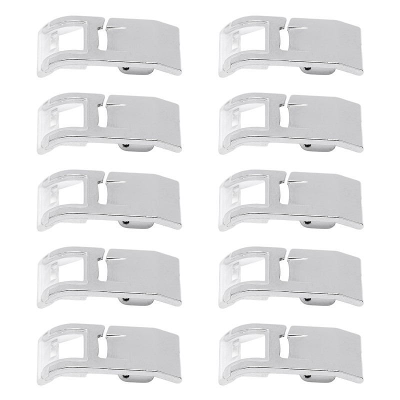 10PCS Straight Stitch Presser Foot Mini Portable Durable Stainless Steel