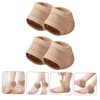 FOMIYES 2sets Cracked Heel Socks Elastic Heel Cover Comfortable Socks