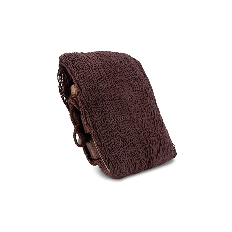 NKlaus Decorative Fishing Net Brown with Floats 250 x 250