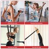 2025 Upgrade Pedal Resistance Band, 4-Tube Elastic Pull Rope Fitness