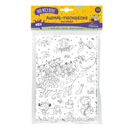 Olchis Colouring Tablecloth, Olchis Colouring for Kids, Olchi Tablecloth, Olchis Toy, Mal Mich Colourful