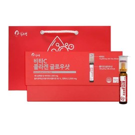 Kim So-hyung Vita C Collagen Glow Shot (20g + 2 tablets of 500mg) x 14 bottles / 김소형 비타C 콜라겐 글로우샷 (20g+500mg2정) x 14병
