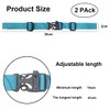 Ruayia Pack of 2 Adjustable Chest Strap Backpack Kids, Chest