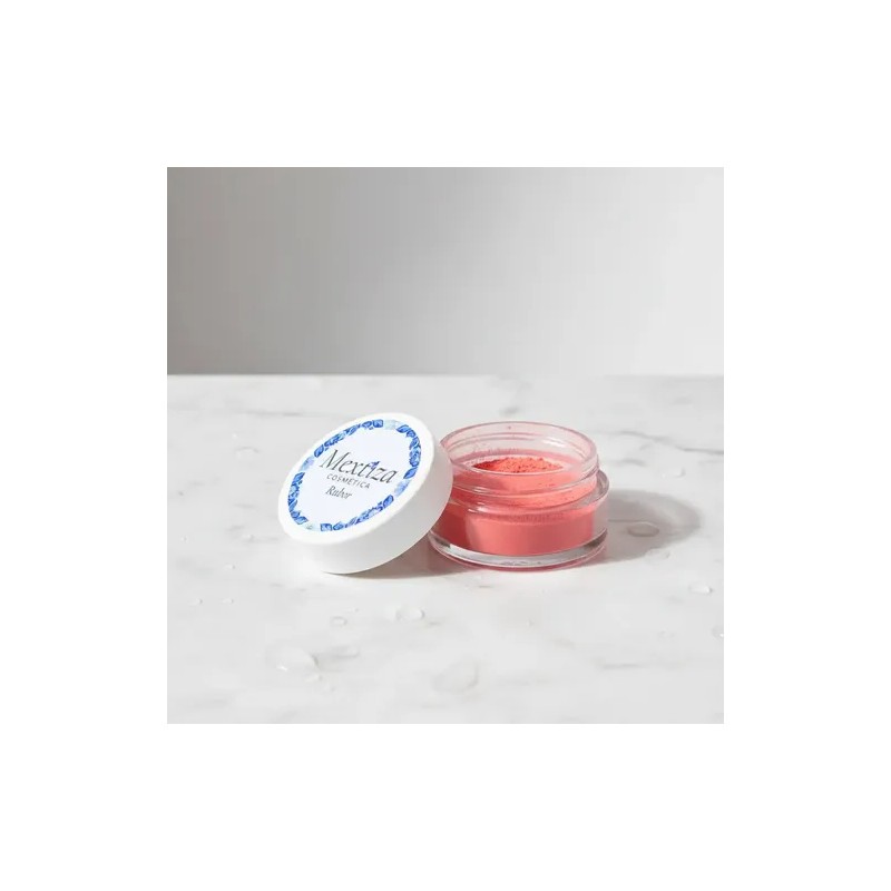 Rubor En Polvo Mineral Mextiza Sfp 10 Rubor Natural