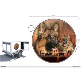 Pets-easy Circular Sticker Dog 40 cm German Shepherd