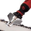 Electric Chainsaw Sharpener Set, Red Chainsaw Sharpening Tool Set, Handheld