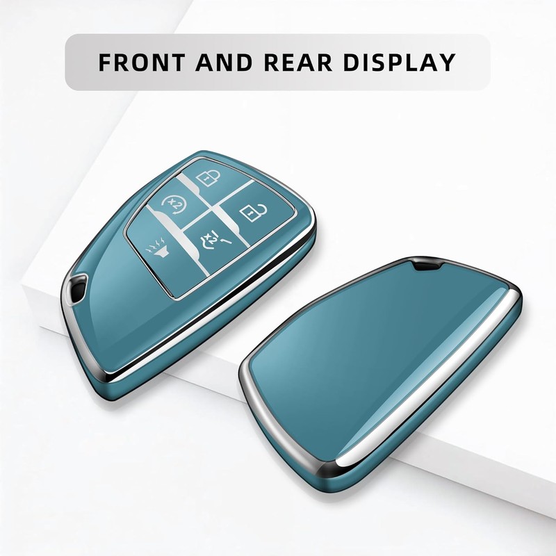 JOYEAR for Chevy Key Fob Cover with Key chain Compatible