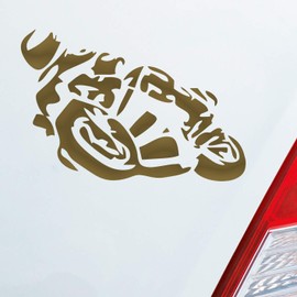 Hellweg Druckerei Motorcycle Mopped Biker Moped Car Sticker Rear Window Sticker