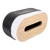 ABOOFAN Japanese Style Tissue Box Napkin Holder with Smooth Opening