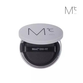 End 엔드 핏 프라이머 팩트SPF50+ PA++++ 2호(내추럴베이지)(증정) 파우치 5종 End Fit Primer Pact SPF50+ PA++++ #2 (Natural Beige) with Free 5-Piece Pouch Gift Set [No. 1.2 (Natural Beige)]