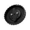 CNC Fuel Cap with Vent "Sport Look" Black - for