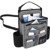 Luxja Car Seat Storage Organiser, Car Seat Organiser Front, Car