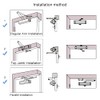 Onarway Adjustable Automatic Size 3 Spring Hydraulic Door Closer/Closure Aluminum