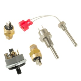 HUAREW Pool Heater Repair Kit Compatible with Pentair Mastertemp Max-E-Therm Includes Stack Flue Sensor, Thermistor, Switch, Replace # 42002-0024S, 42001-0053S, 42001-0060S, 42002-0025S, 42001-0063S