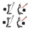 SUPVOX Mini Microphones for Cell Phone 2PCs Silver 2PCs Pink