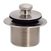 Westbrass D3324-20 1-1/2" NPSM Pull & Drain Bathtub Plug, Coarse