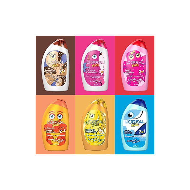 L'Oréal Paris Shampoo 2 en 1 Smopthie Mango Naranja L'Oréal