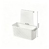 TONSNY Over The Door Cabinet Organizer, Hanging Storage Basket, Wall