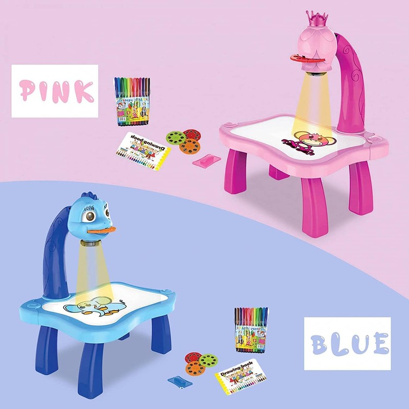 Biottro Drawing Projector Table for Kids, 2 Pack Tracing Table