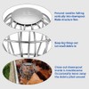 Gutter Guard, Fits for 1.7" ~ 2.4" Round Downspout, 304