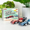 Gift Republic Build Your Own Wind-Up Race Cars Kit STEM