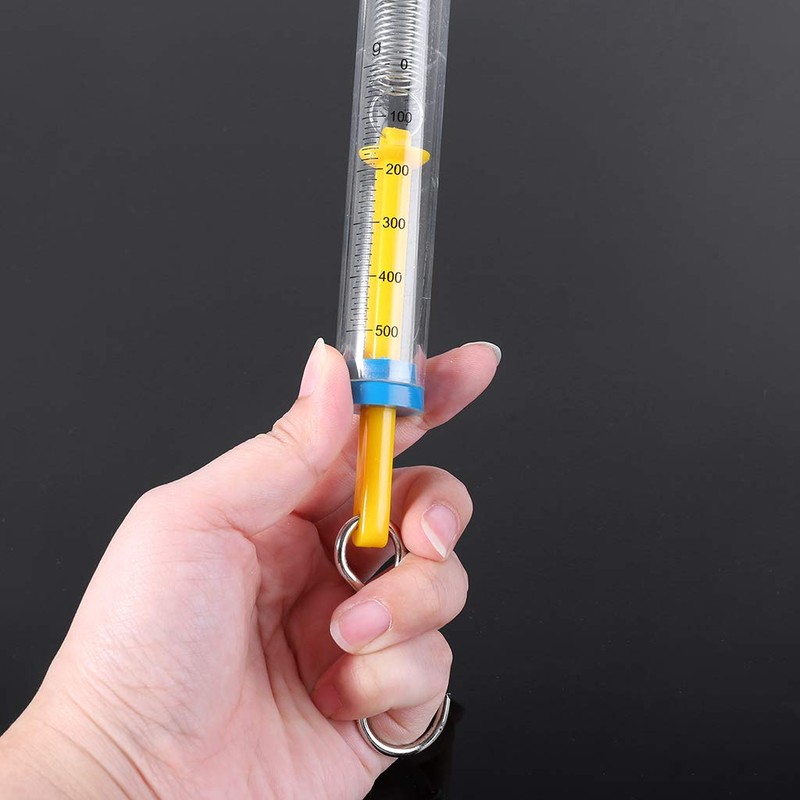 BIlinli Newton Force Meter Spring Scale 5N 500g Dual Scale
